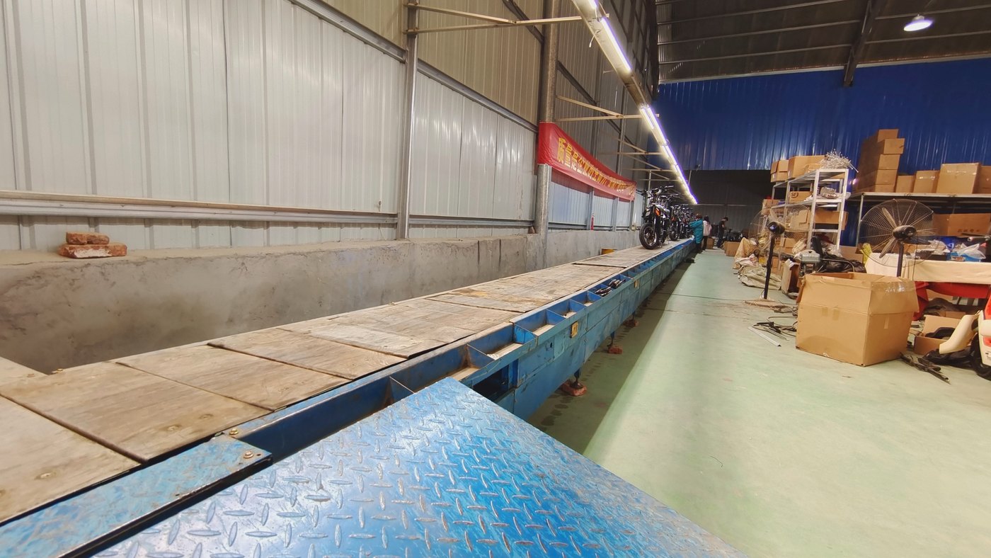 Assembly line at our Linyi plant